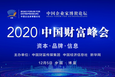 2020中国企业家博鳌论坛·中国财富峰会